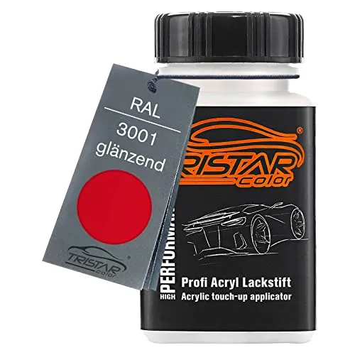 TRISTARcolor RAL 3001 Signalrot glänzend Lackstift 50 ml schnelltrocknend