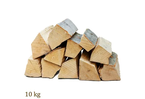 Flameup Kaminholz Brennholz Kaminholz Holz 10kg Ofen Kamin Kaminofen Grill Buche 25 cm, 10 kg