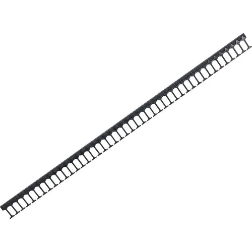 Triton RAB-VP-H42-X1 - Kabelführungspanel 42 HE - Kompaktes Kabelführungspanel mit zweireihiger Kammschiene für ordentliche Kabelverlegung und einfachen Zugang. Ideal für den professionellen Einsatz in Serverräumen und IT-Infrastrukturen.