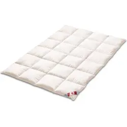 Künsemüller Daunenbettdecke „4x6 Canada Ultra Warm“ - Bettdecken, extra warm mit 90% Daunenfüllung für optimalen Schlafkomfort, atmungsaktiv und feuchtigkeitsausgleichend, ideal für Hausstauballergiker.