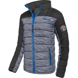 Nebulus Winterjacke meliert EMOTION Herren, warme Outdoorjacke, praktische & vielseitige Übergangs- & Winterjacke, P5890 - Herren, schwarz-kobalt, XL - Schwarz - XL
