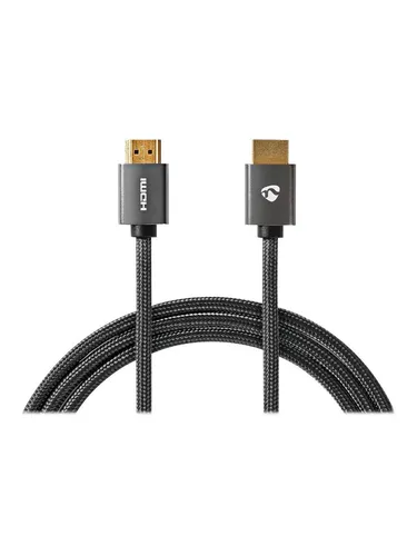 Nedis HDMI cable with Ethernet - 1 m