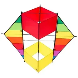 HQ Flug-Drache Kinderdrachen Einleiner F-Box Beach Rainbow
