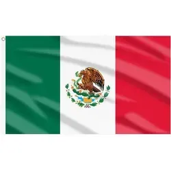Flagge Mexiko 90 x 150 cm mit Messing-Ösen