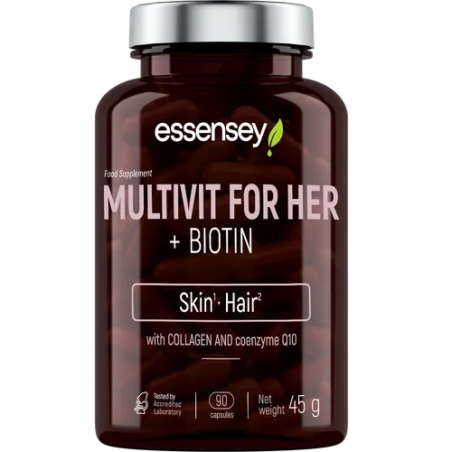 Essensey® MULTIVITAMIN FOR HER + BIOTIN 90 Kapseln + extra BONUS
