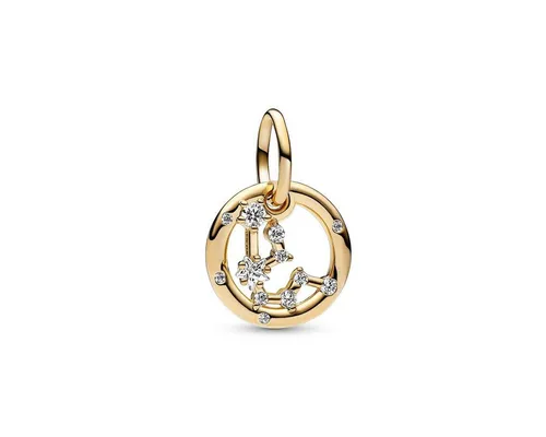 PANDORA Moments Sternzeichen Wassermann Charm-Anhänger in gold von Pandora