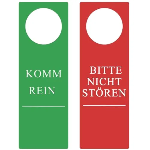 Stück Bitte Nicht Stören Schild,Türschild Bitte Nicht Stören,Türschilder,Schild Bitte Nicht Stören,Türschild Nicht Stören,für Büros,Konferenzräume,Hotels,Schulen 2