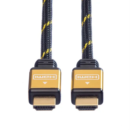 HDMI High Speed Kabel mit Ethernet, 3 m / 3840 x 2160 @30Hz (4K, Full HD)