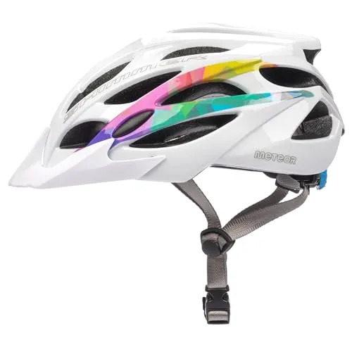 meteor® Marven Fahrradhelm Herren Damen Kinder-Helm MTB rollerhelm mädchen kinderfahrradhelm für Downhill rennradhelm Mountainbike Inliner skaterhelm BMX fahradhelm Scooter Jungen Bike Helmet
