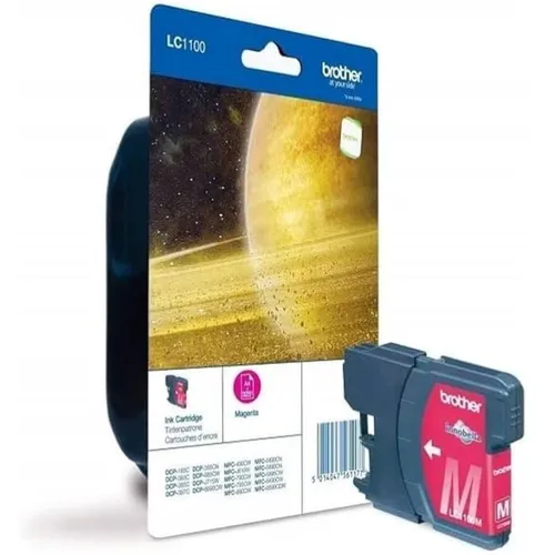 Original Brother LC1100M Tinte Farbe Magenta Patrone 5,5ml Ersatz