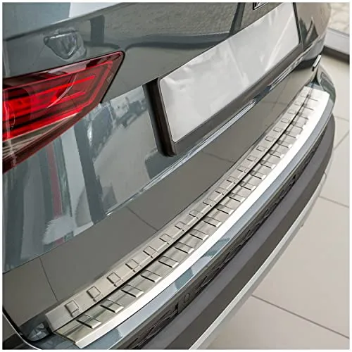 tuning-art Ladekantenschutz BL919 Edelstahl für Seat Ateca 5FP Cupra Ateca - Abdeckblenden, passgenauer Ladekantenschutz aus rostfreiem Edelstahl mit einfacher Montage in 10 Minuten – optimaler Schutz vor Kratzern und Aufwertung Ihres Fahrzeugs!