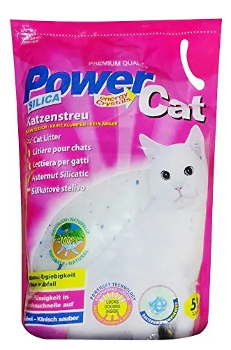 Power Cat Magic Silikat Katzenstreu 30 L von PowerCat