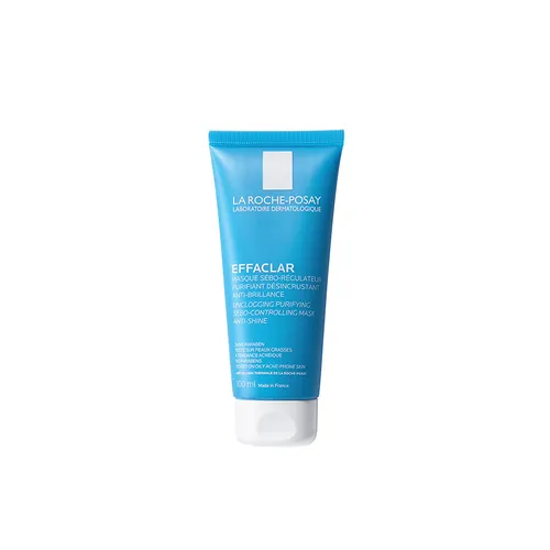 Effaclar Maschera Sebo Regolatrice La Roche Posay 100ml - Reinigende Gesichtsmaske für fettige Haut, reduziert Unreinheiten und mattiert für ein klares Hautbild.