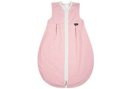 Alvi® Kugelschlafsack Mäxchen Light - rosa - Bequemer Kinderschlafsack in 110 cm, aus 80 % Baumwolle und 20 % Polyester, ideal für angenehme Nächte und sicheren Schlaf.