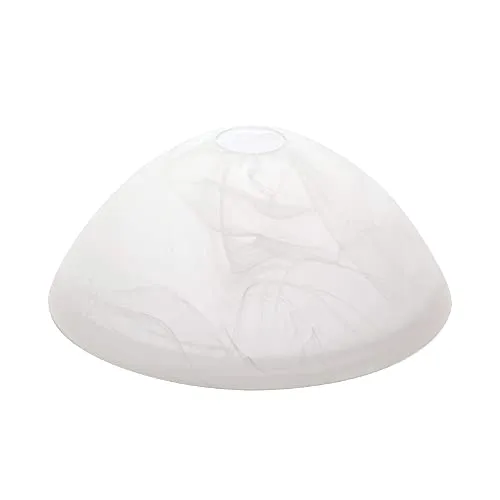 Orion Lightstyle Lampenschirm Alabaster Ø 25 cm - Ersatzglas für E27-Leuchten, robustes Glas für gleichmäßige Lichtverteilung und zeitloses Design – ideal für die Auffrischung Deiner Lampe.