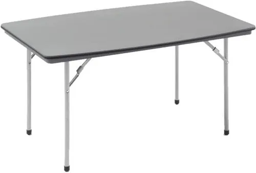 Wecamp DeLite Campingtisch, grau, 140x90cm