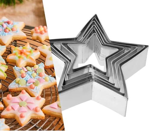 Dr. Oetker Plätzchen Stern-Ausstecher 6 Stück von Dr. Oetker