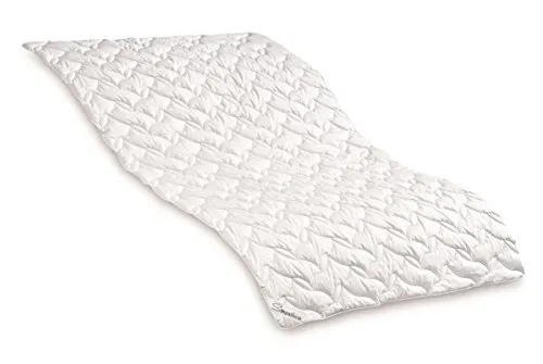 Sympathica Baumwollbettdecke 155x220 cm - Hochwertige Sommerbettdecke aus 100% Baumwolle, atmungsaktiv und antiallergisch. Ideal für Hygiene- und Naturbewusste, sorgt für optimalen Feuchtigkeitsausgleich.