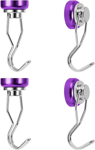 4x Magnet 25mm Magnethaken Ant Mag Max. 22kg Magnetischer Haken aus Neodym TOP!