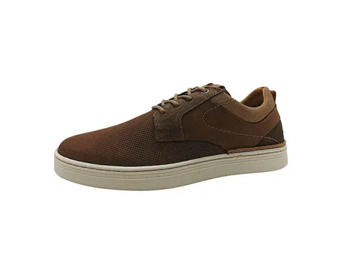 Bullboxer Herrenschuhe Schnürschuhe Braun Freizeit - Sportlicher Schnürer in Größe 40 EU - Schnürer in dunkelbraun aus Leder, ideal für Freizeit und Alltag. Bequem und stilvoll, perfekt für modebewusste Männer.