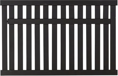 PLUS Gartenzaun Country Set, Höhe 96 cm, 4,86 bis 23,94 m - Zaunelemente für stilvolle Abgrenzung, in Schwarz und Weiß erhältlich. Robuste Konstruktion mit feuerverzinkten Beschlägen und nordischen Kiefernholzpfosten für optimale Stabilität.