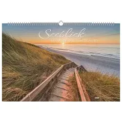 Seeblick 2026 - Bildkalender quer 49,5x33 cm - Sea View - die schönsten Strandbilder - Landschaftskalender - Wandkalender - Wandplaner