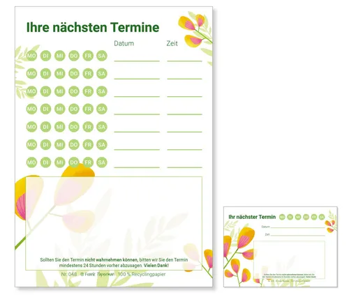 Visitenkarten von Frank Paperman