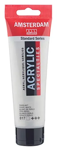 Amsterdam Standard Serie Acryl Tube 120 ml Perlweiß 817 (17098172)