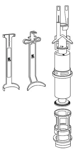 Mepa Ablaufventil-Set SC für UP-Spülkästen