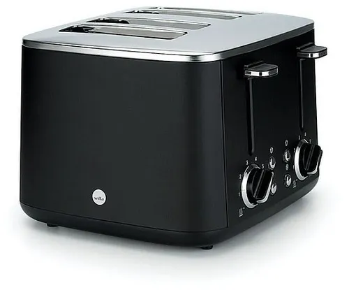 Wilfa Toaster FAMILY - 1.600 W, 7 Bräunungsstufen, 4 Toasts gleichzeitig - Toaster mit 1.600 W, 7 Bräunungsstufen, Auftau- und Aufwärmfunktion, inkl. Brötchenaufsatz für perfekten Toastgenuss.
