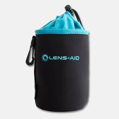 Lens-Aid Kameratasche Neopren Objektivbeutel mit Fleece-Fütterung Objektivtasche M