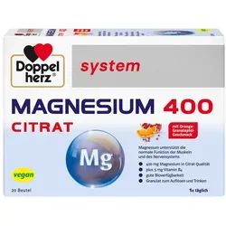 Doppelherz system Magnesium 400 Citrat
