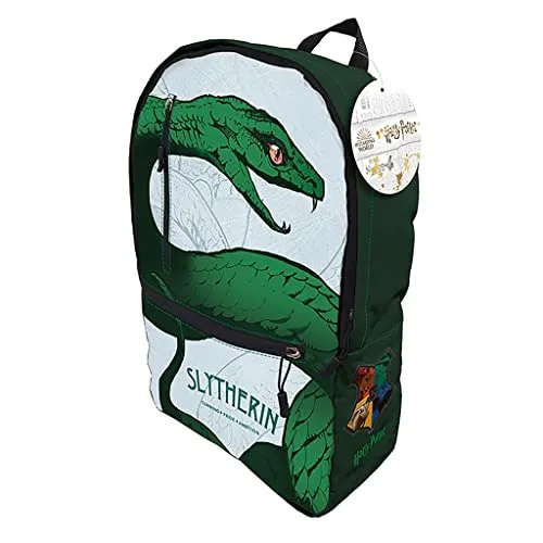 Produktbild Harry Potter Rucksack (Slytherin Design) 30cm x 40cm x 12cm