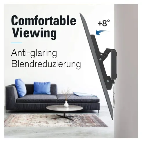 Mounting Dream TV Wandhalterung Neigbar Fernseher Halterung für 26-55 Zoll
