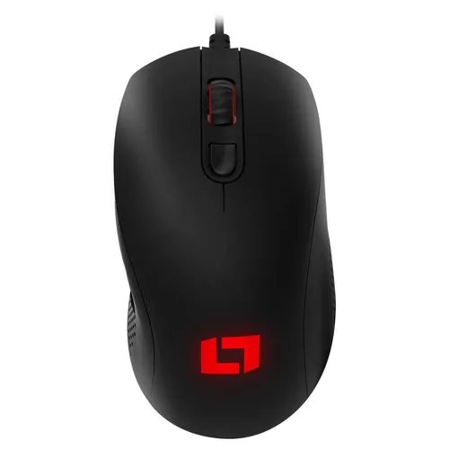 Lioncast LM60 Pro Gaming Maus - Ergonomische Gaming-Maus für FPS, MMO und MOBAs mit 16.000 DPI und RGB-Beleuchtung, ideal für präzises Gaming.