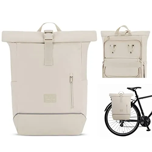 Johnny Urban Robin Medium Bike Fahrradtasche & Rucksack in beige von Johnny Urban