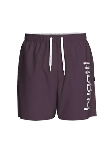 bugatti Herren Giovanni Men, Swim Shorts 428969, Plum, XL von Bugatti