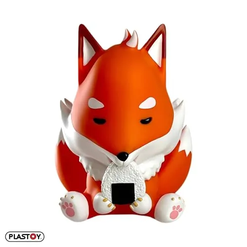Plastoy Mogu Pets Figur Kitsune Onigri - Kunststoff - 15 cm
