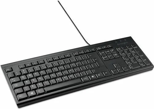 Kensington KB100 EQ Fullsize USB QWERTY Tastatur Schwarz