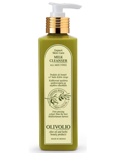 Olivolio Bio Gesichtsreiniger Reinigungsmilch Make-up Entferner Cleanser sanft