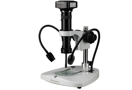 BRESSER DST-0745 Zoom-Optik Mikroskopkamera 12MP USB 3.0 - Kombinierte Mikroskoplösung für präzise Analysen: Das BRESSER DST-0745 mit MikroCamII 12MP bietet gestochen scharfe Bilder und flexible Beleuchtung für hochwertige Detailbeobachtungen.