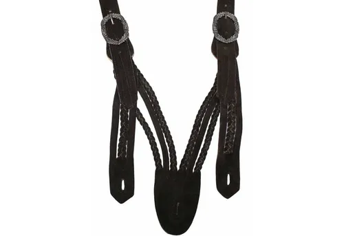 German Wear Trachten Lederhosen V-Träger Dunkelbraun in braun von German Wear