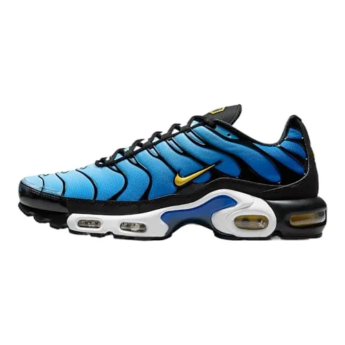Produktbild NIKE Herren Air Max Plus OG Sneaker, Black Chamois Sky Blue Hyper Blue, 42.5 EU