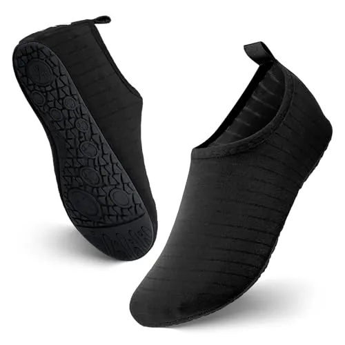 JOTO Wasserschuhe Unisex, Schnelltrocknende Badeschuhe für Damen, Herren und Kinder