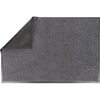 Schmutzfangmatte CLEAN - Anthrazit 90x120cm - Fußmatte CLEAN: Schwer entflammbar und extrem saugstark, ideal für Eingangsbereiche. Hält Schmutz und Feuchtigkeit effektiv ab und sorgt für Sicherheit mit rutschhemmendem Rücken.