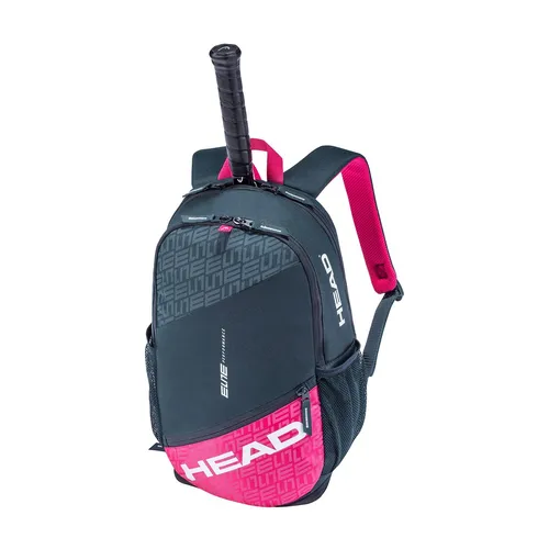 HEAD Elite Backpack Tennistasche - Tennistasche mit gepolstertem Schlägerfach für bis zu zwei Rackets, integriertem Schuhfach und praktischen Netzseitentaschen für Wasserflaschen – ideal für Tennisliebhaber!
