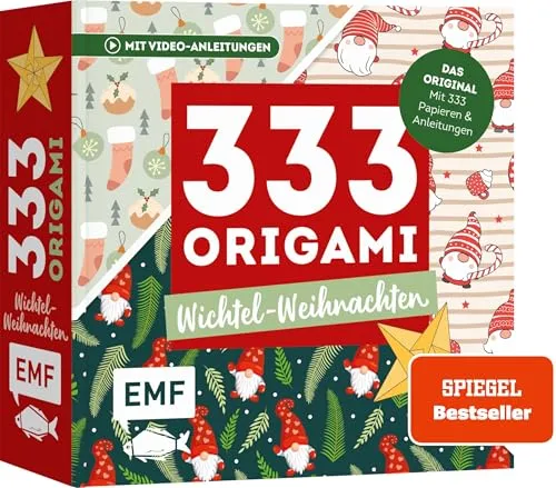 Origami – Wichtel-Weihnachten: Niedliche Papiere falten für die Weihnachtszeit 333