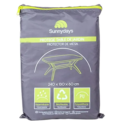 Schutzhülle Gartenmöbel 240x130x60 cm – Wetterfeste Abdeckhaube
