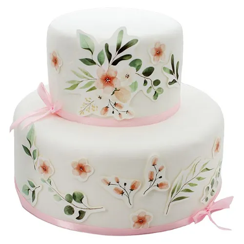 Fondant Kuchen-Tattoo von Tortenbilddruckerei