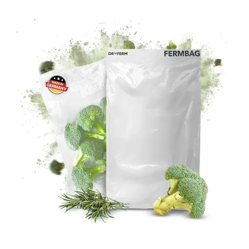 DryFerm Bag 50g - 3er Set für Kräuter - Einfache Trocknung und Reifung von Kräutern, versiegelbare Beutel für optimale Frische. Ideal für Hobbygärtner und Küchenchefs!